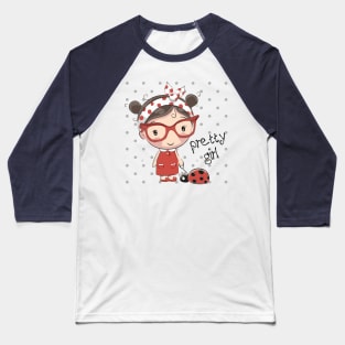 Pretty Girl Baseball T-Shirt